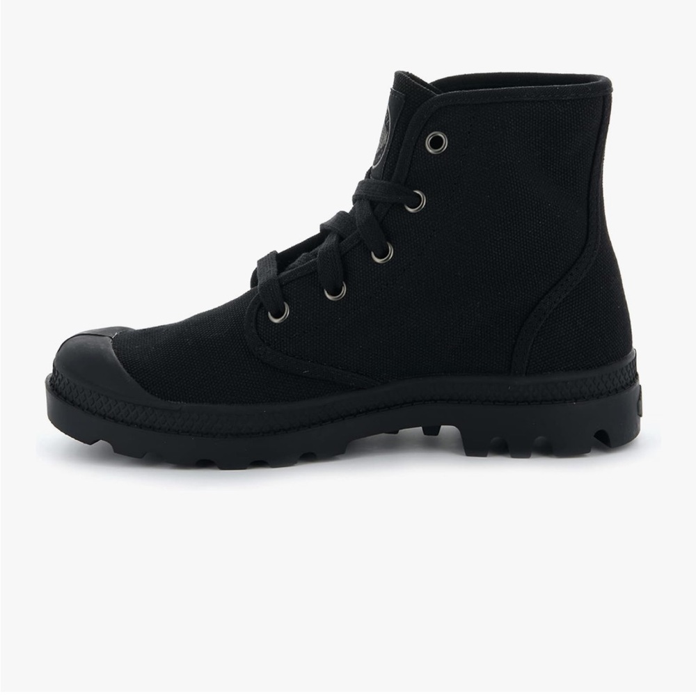 EUC Palladium Women's Pampa Hi Canvas Boot Size 8.5